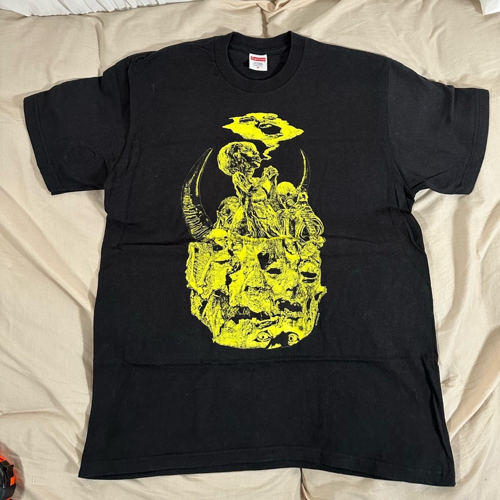 Supreme Men’s Mutant T-shirt Black FW23 Authentic Medium Cotton